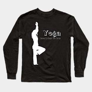 Yoga wisdom t shirt Long Sleeve T-Shirt